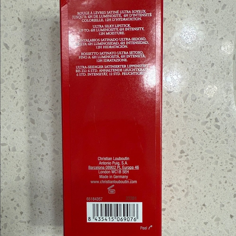 Christian Louboutin Gold Lipstick in Red Packaging - Picture 6 of 7